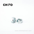 ISO 7719 Grade 12 Zinc plated All metal hexagon lock nuts